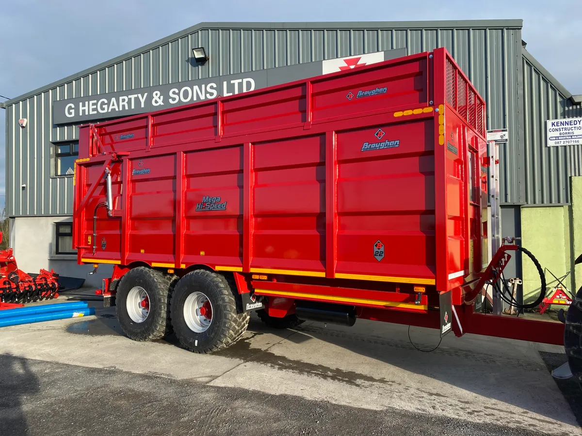 Broughan 22ft Silage trailer - Image 1