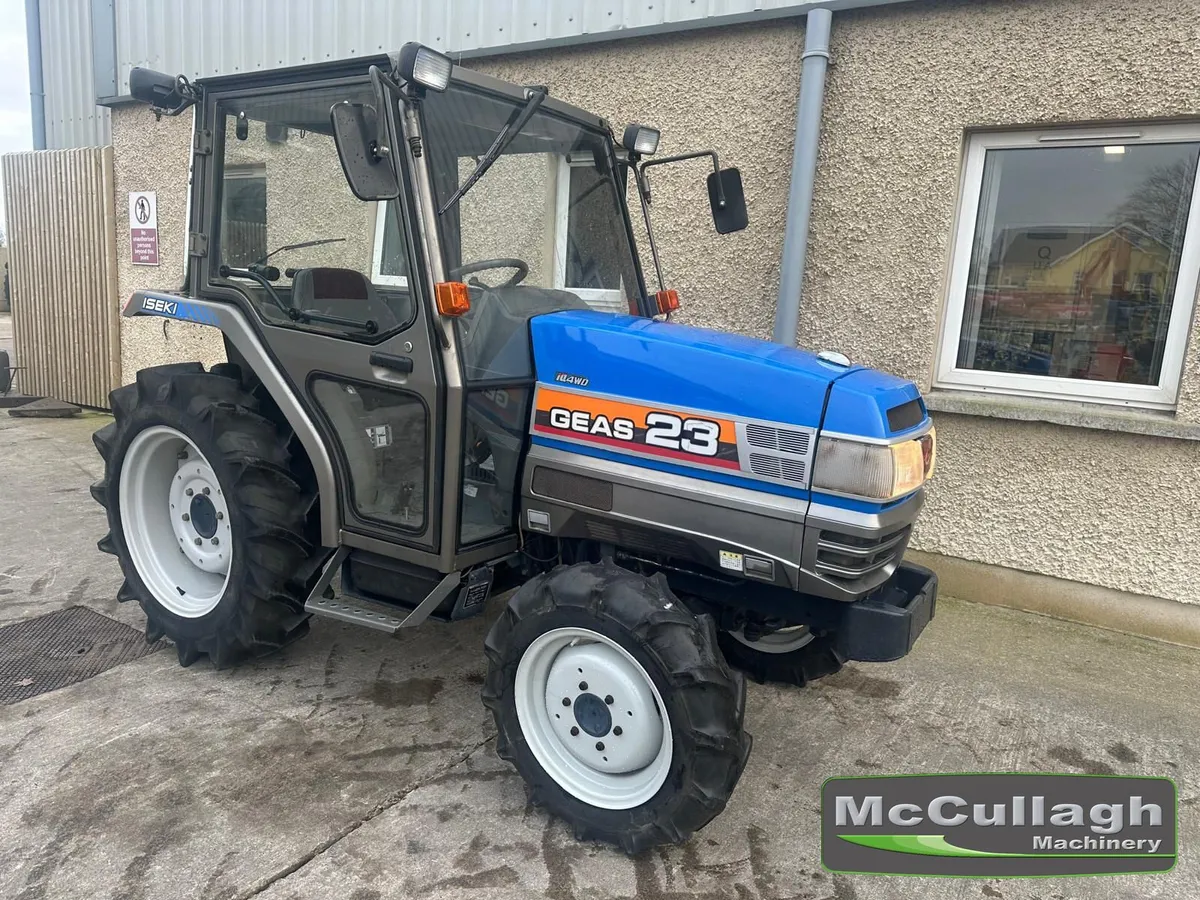Iseki Geas 23 23hp 4wd Tractor - Image 1