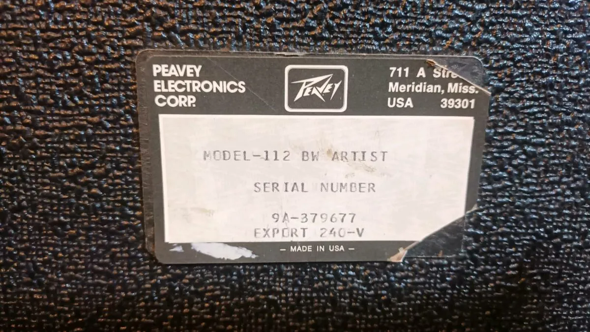 PEAVEY Artist VT Series - Image 3