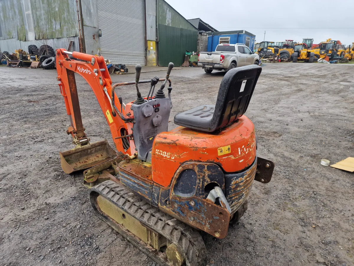 Kubota ,tonne  k008_3 - Image 4