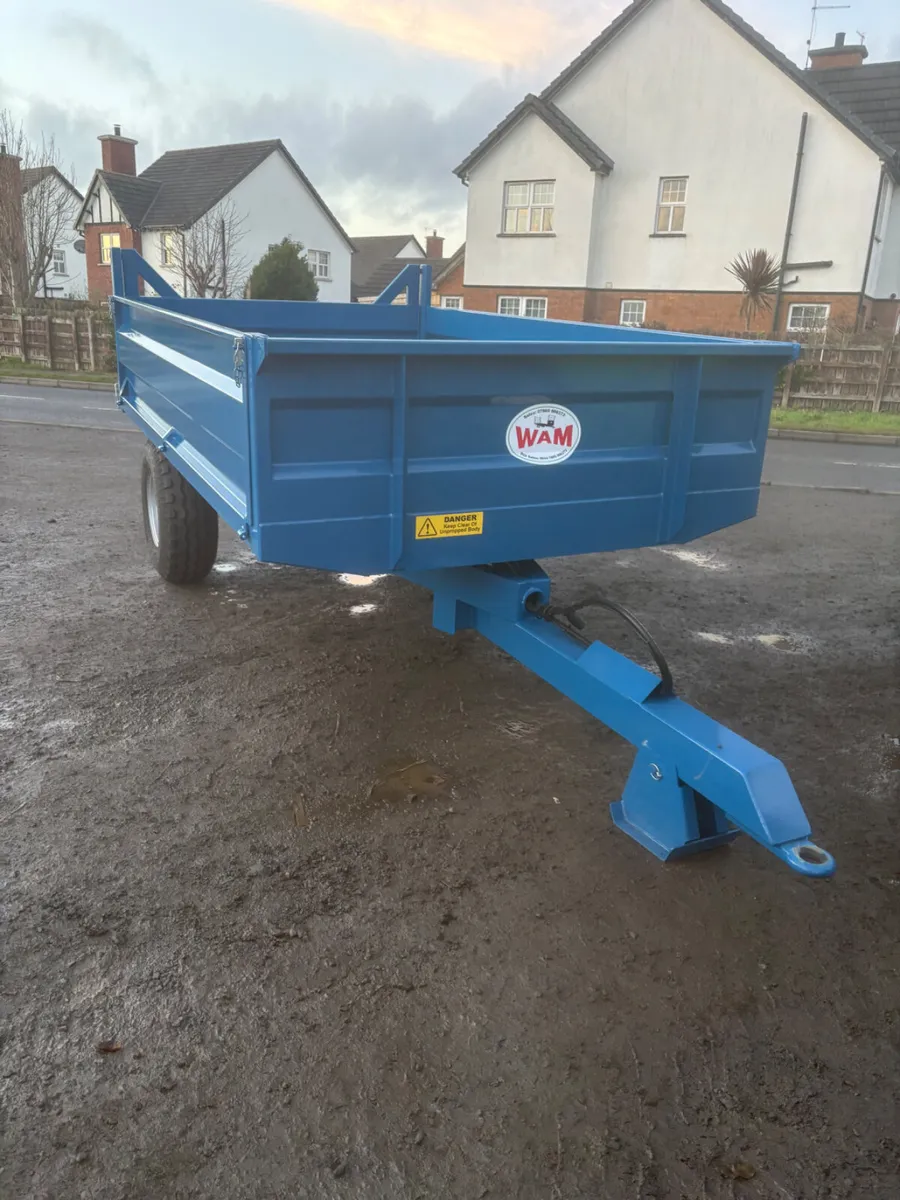 Wam 10x6 tipping trailer - Image 1
