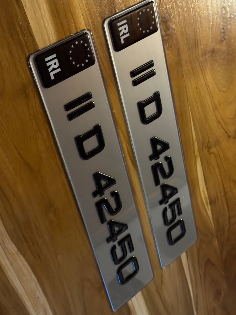 Tinted gel number plates @ FK - Image 2