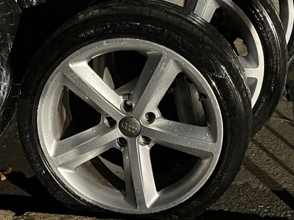 18” Sline 5x112 a4 & tyres