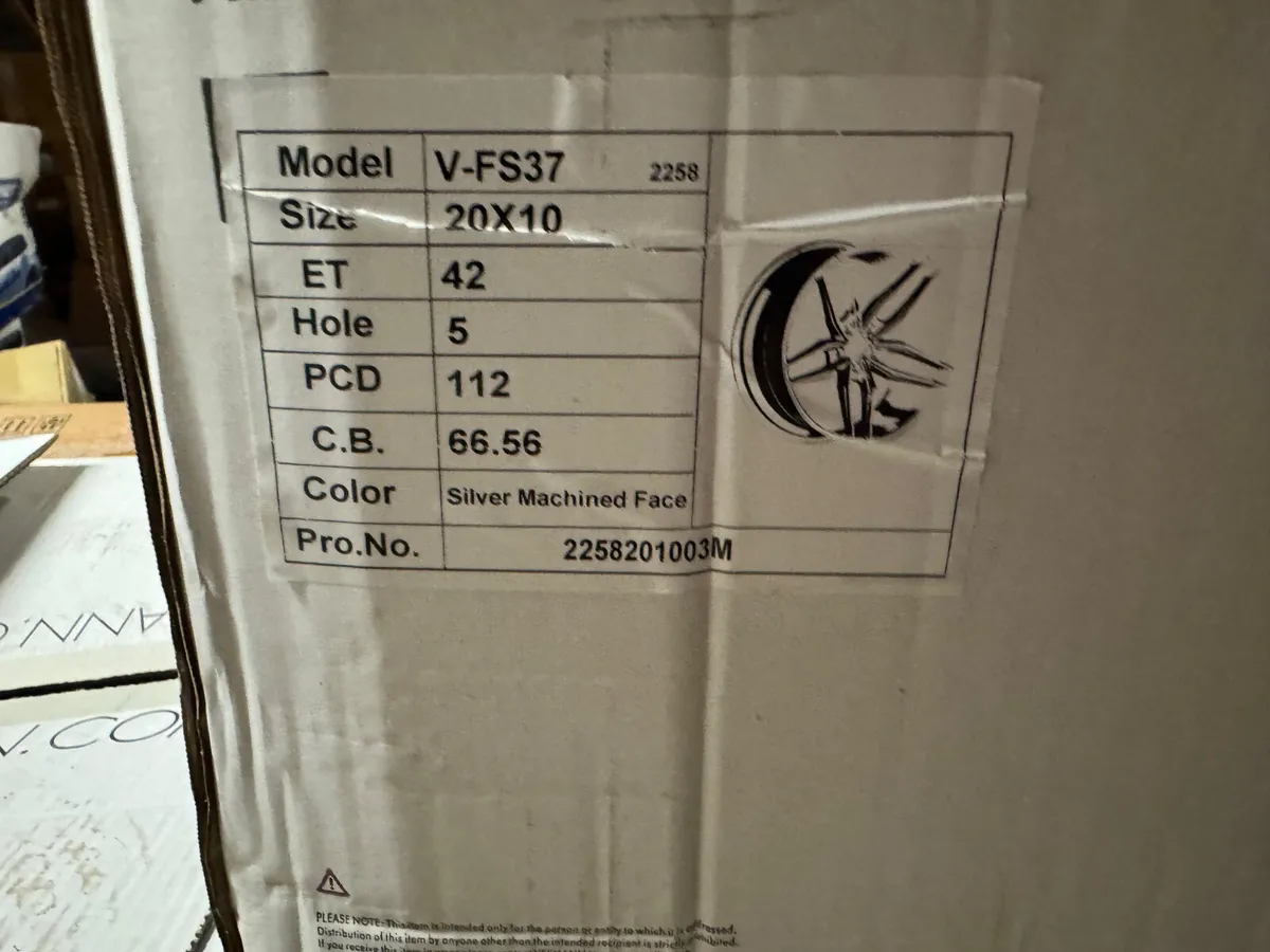 20” vfs37 10” all round 5x112 - Image 3