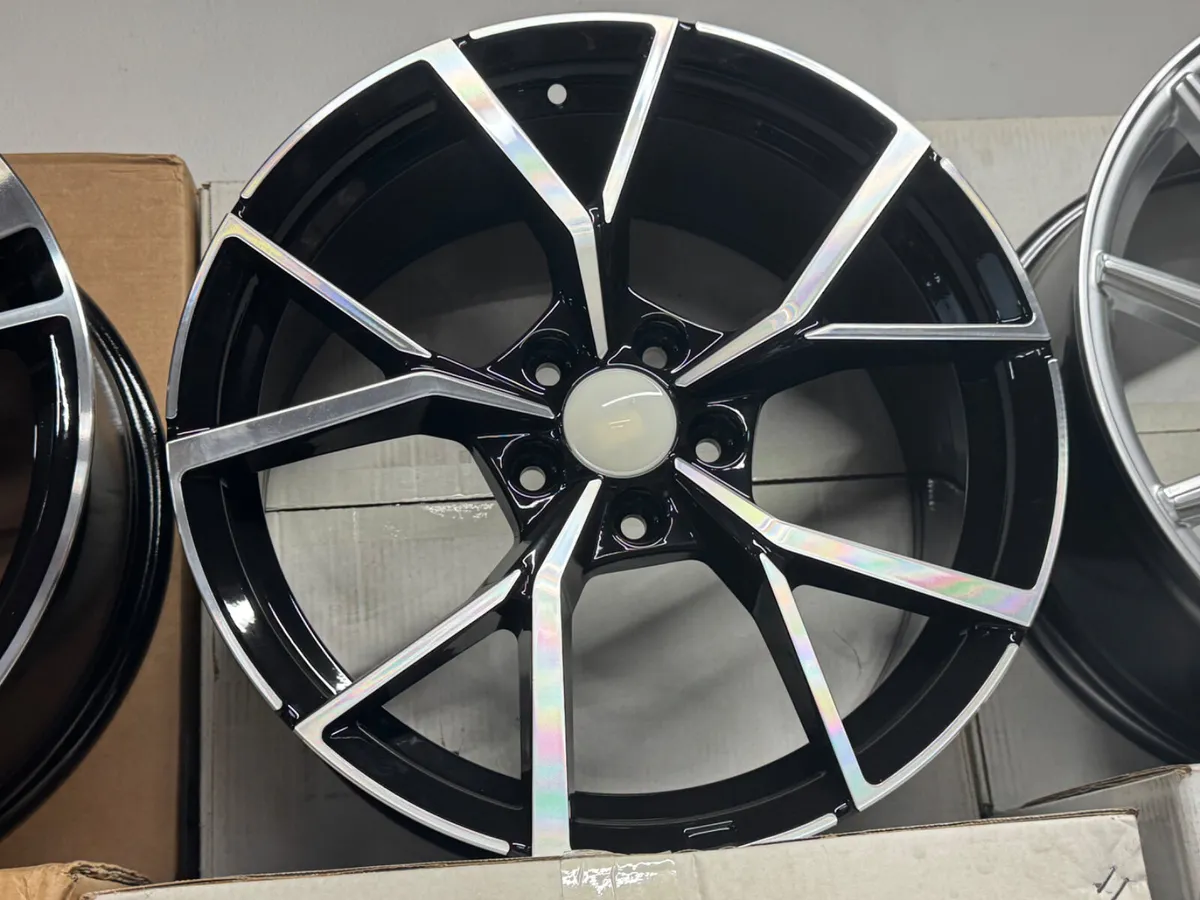 17” vw polo 5x100 alloys & tyres