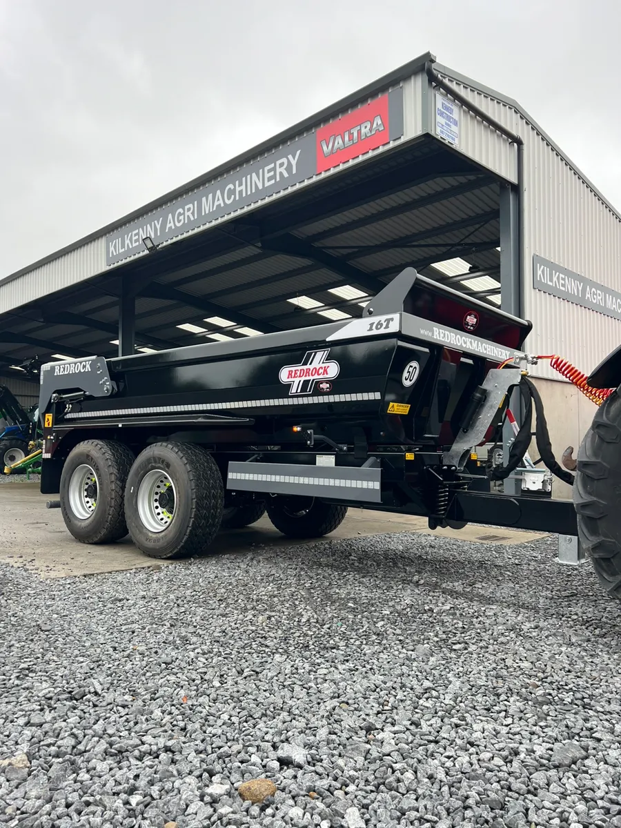 Redrock 16T Halfpipe Dump Trailer Available Now - Image 4