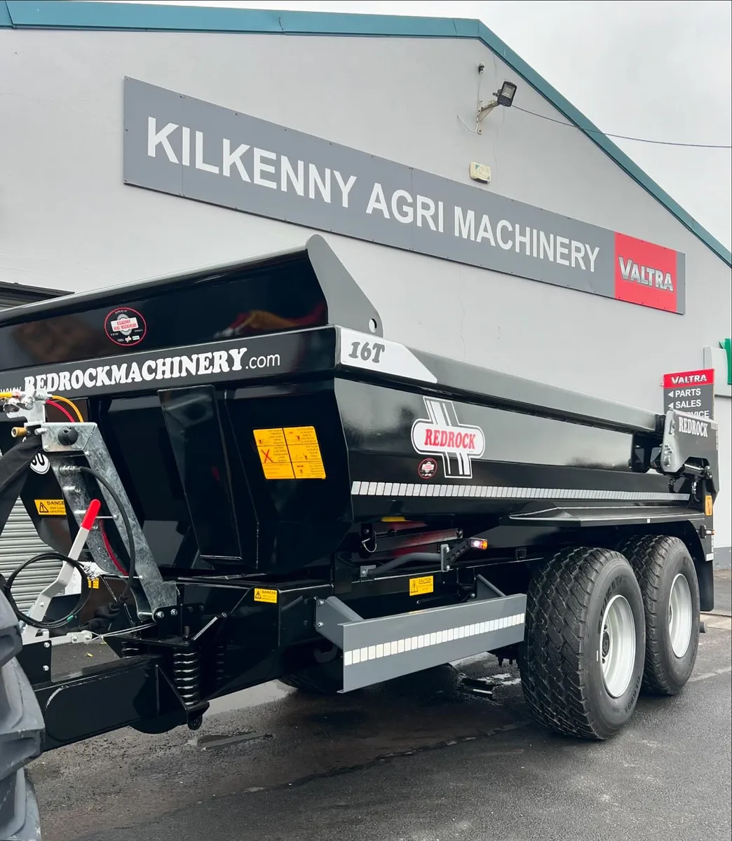 Redrock 16T Halfpipe Dump Trailer Available Now - Image 2