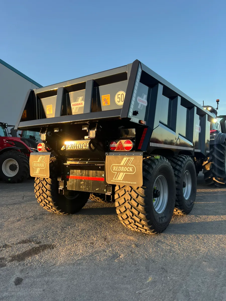 Redrock 20T HighTip Dump Trailer Available Now - Image 2