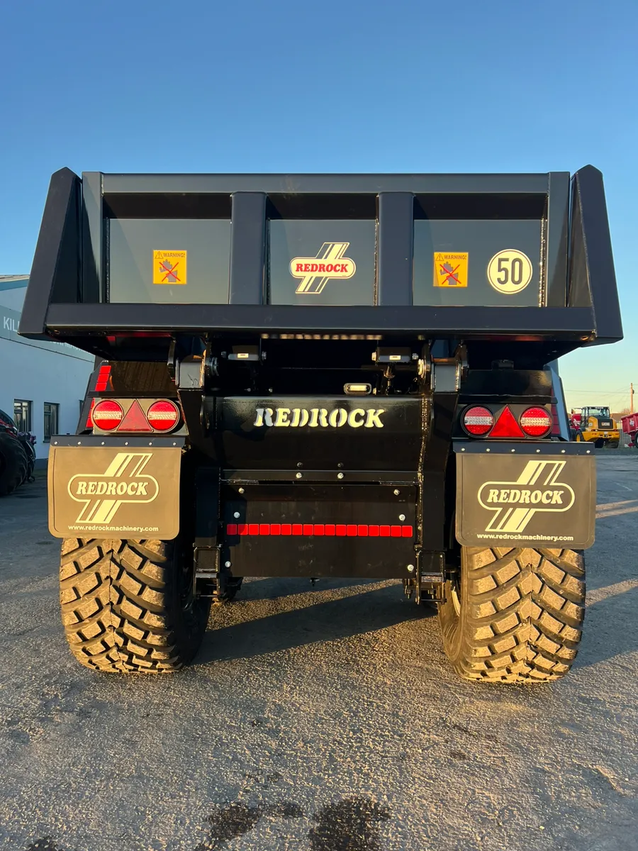 Redrock 20T HighTip Dump Trailer Available Now - Image 3