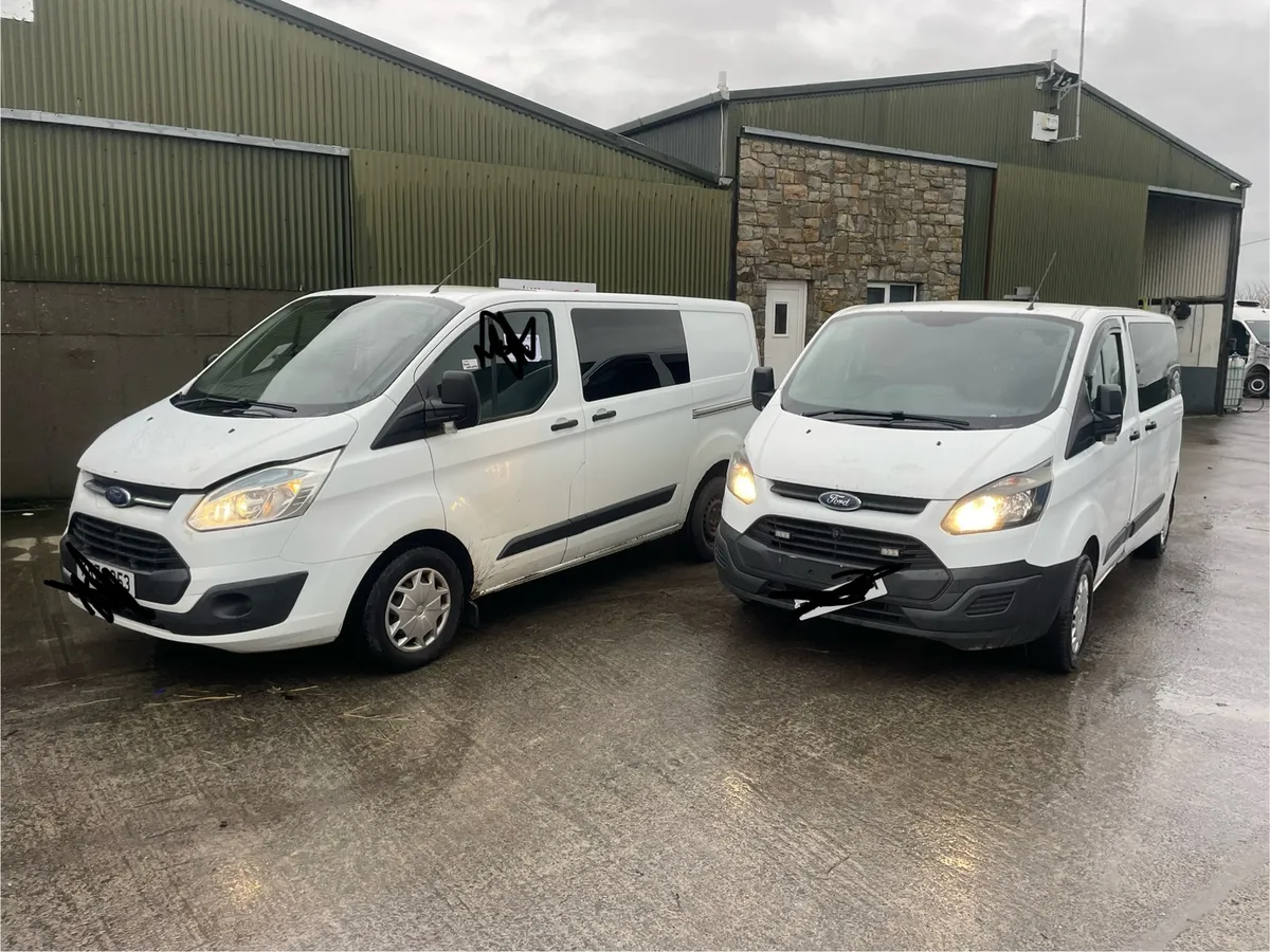161 transit customs 2.2 fwd vans for dismantling