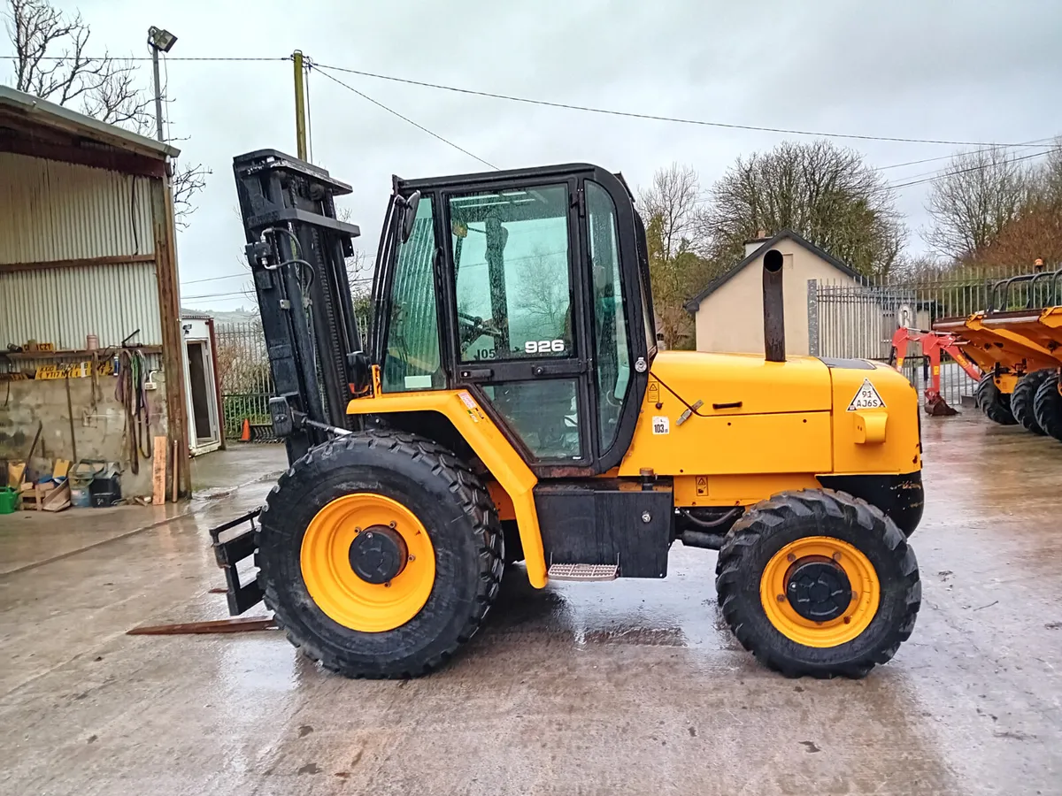 JCB  926 ROUGH TERRAIN FORKLIFT - Image 3