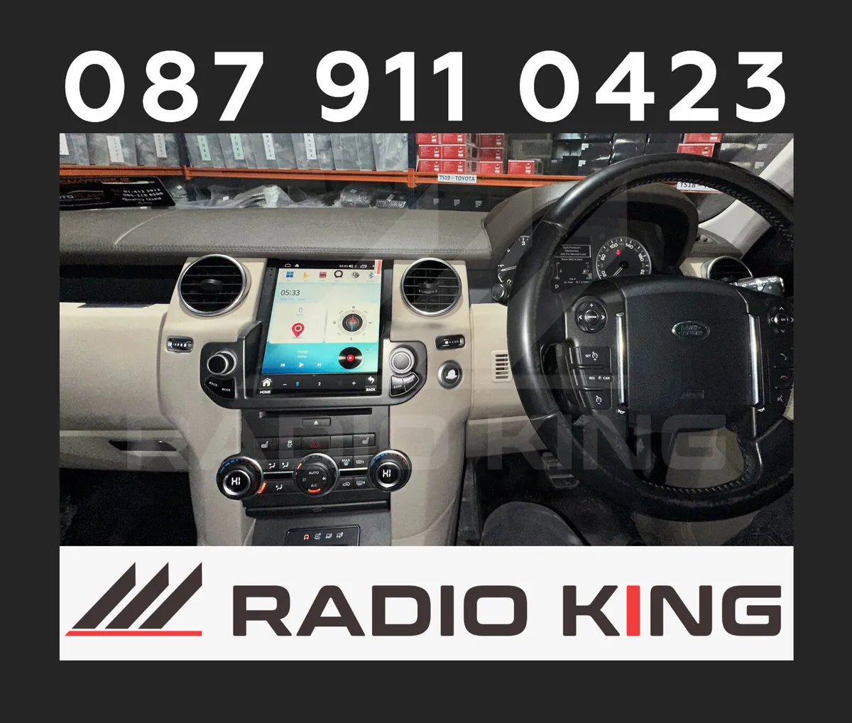 PREMIUM CARPLAY LAND ROVER Discovery 4 ANDROID AUT - Image 3