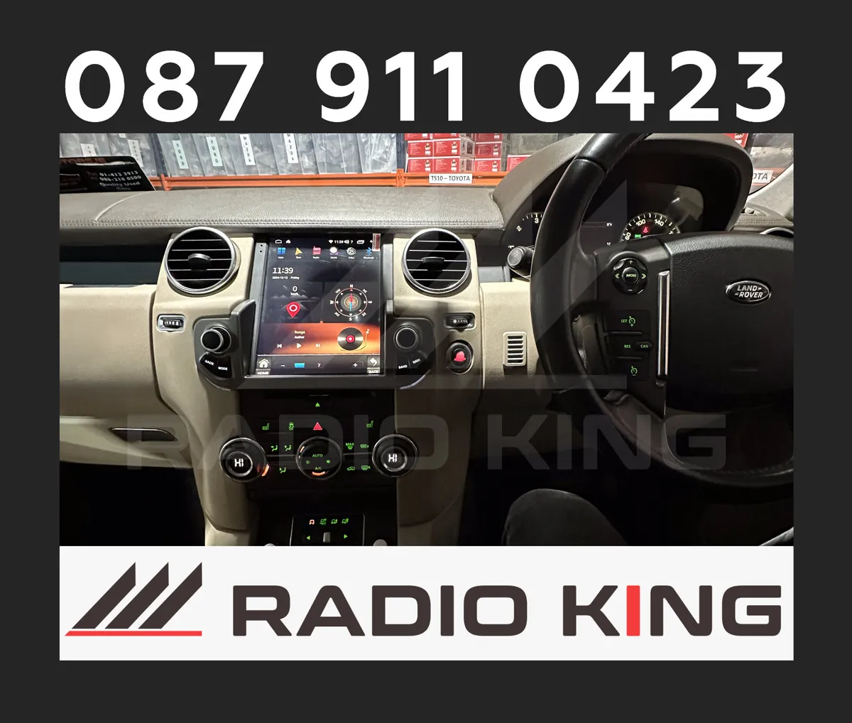 PREMIUM CARPLAY LAND ROVER Discovery 4 ANDROID AUT - Image 4