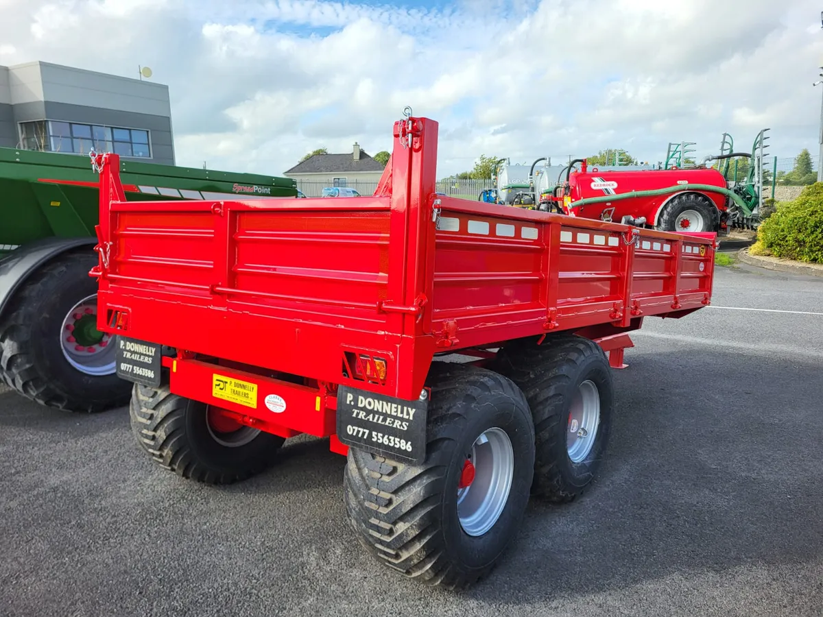 Donnelly 14ft x7ft 6" Tipping trailer --IN STOCK - Image 4