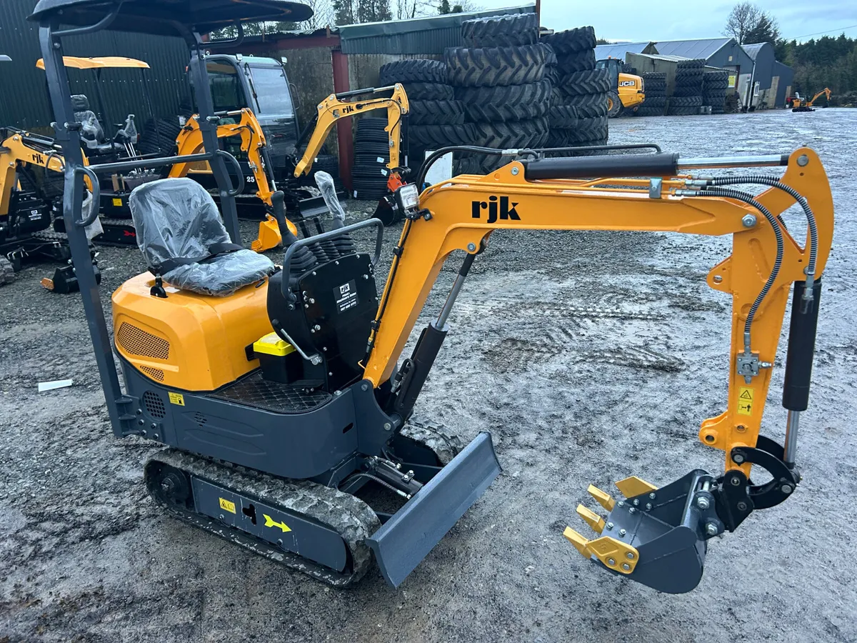 RJK micro mini diggers - Image 4