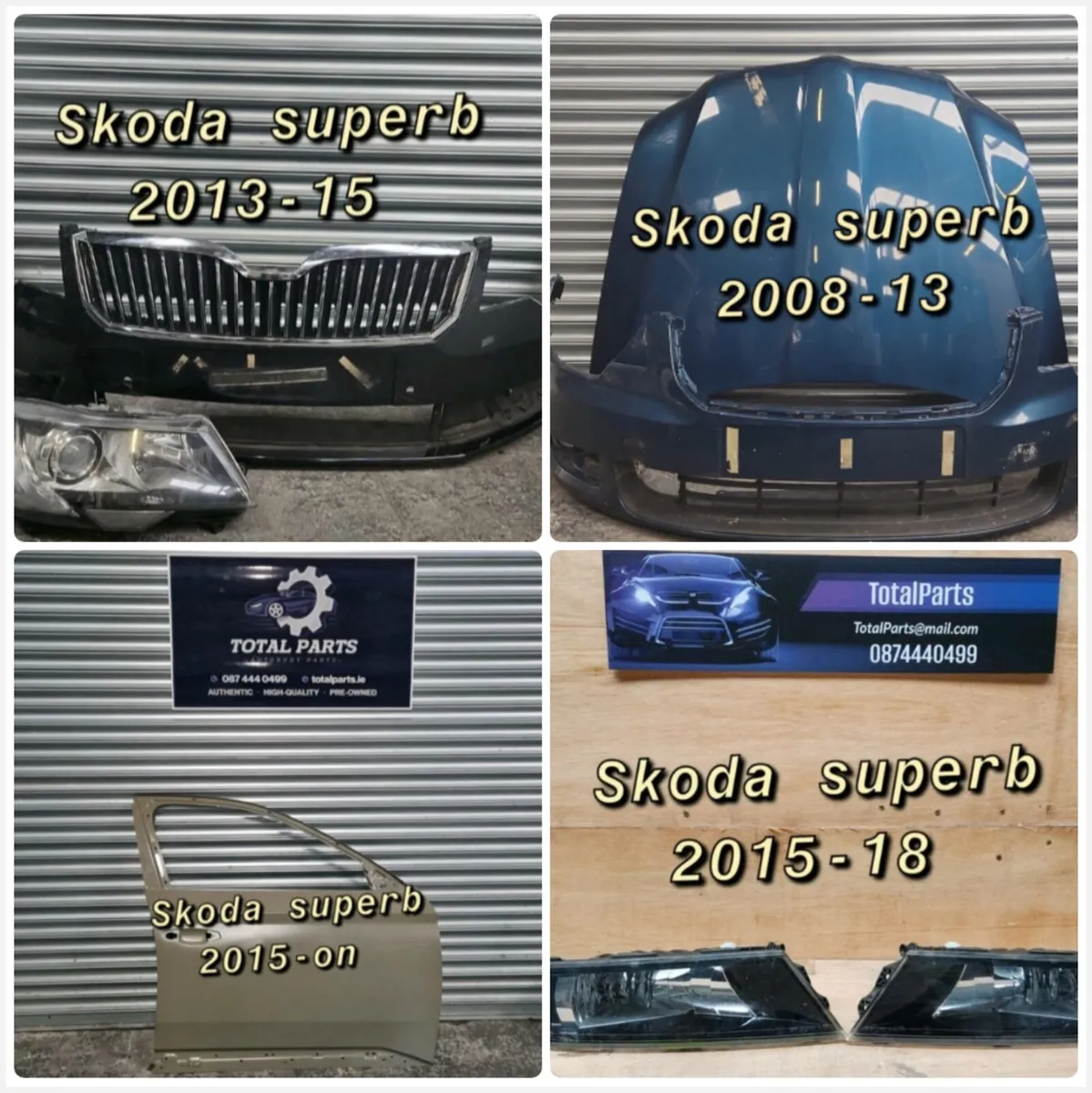 Skoda superb octavia fabia scala parts - Image 4