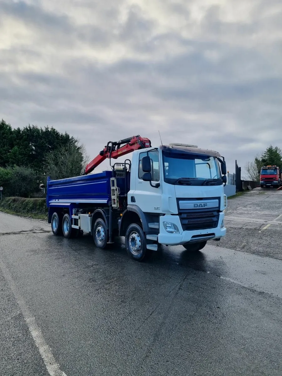2018 DAF CF 410  8x4 Tipper - Image 1