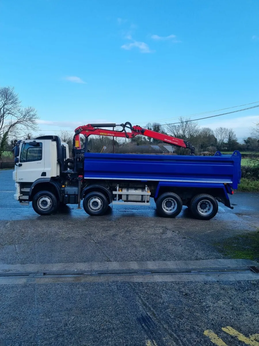 2018 DAF CF 410  8x4 Tipper - Image 3