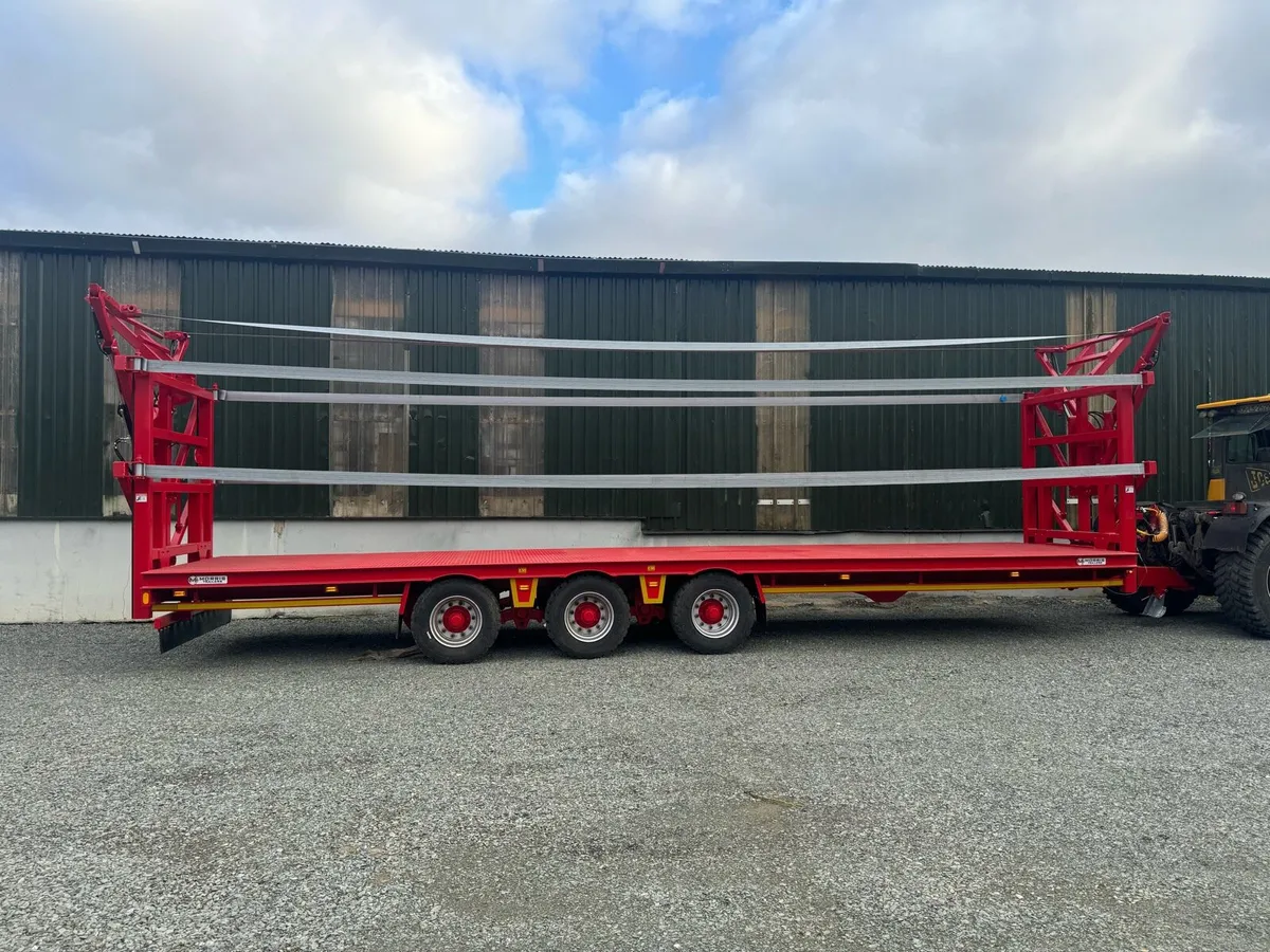 50 BALE HYDRAULIC SIDE HIRE - Image 3