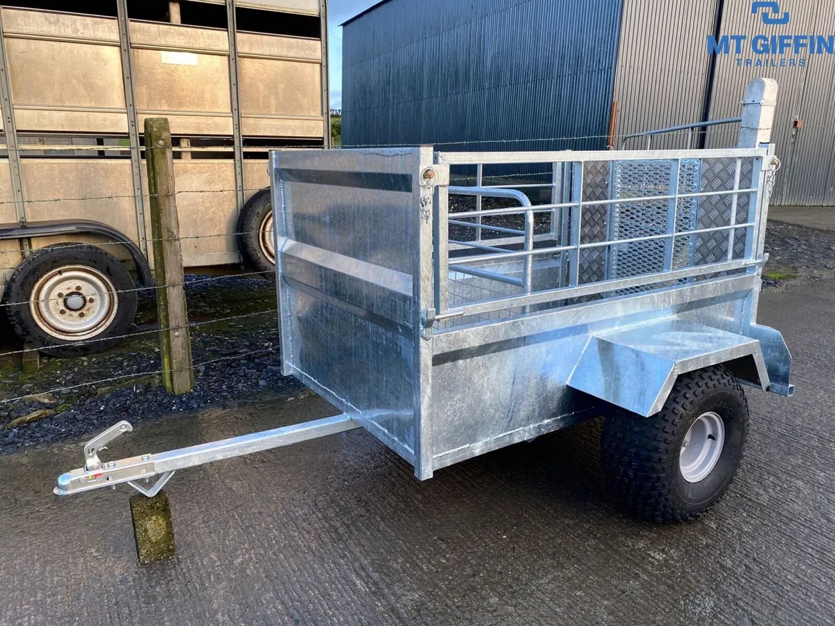 New (5x3) & (7x4) Quad / Livestock Trailers - Image 1