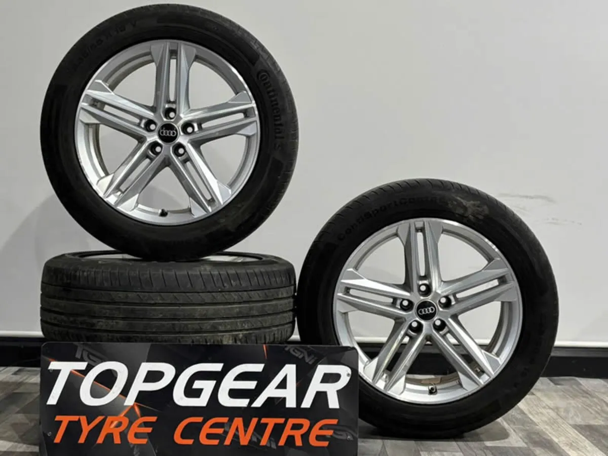 19" GENUINE AUDI Q5 S-LINE Alloys & Continentals - Image 1