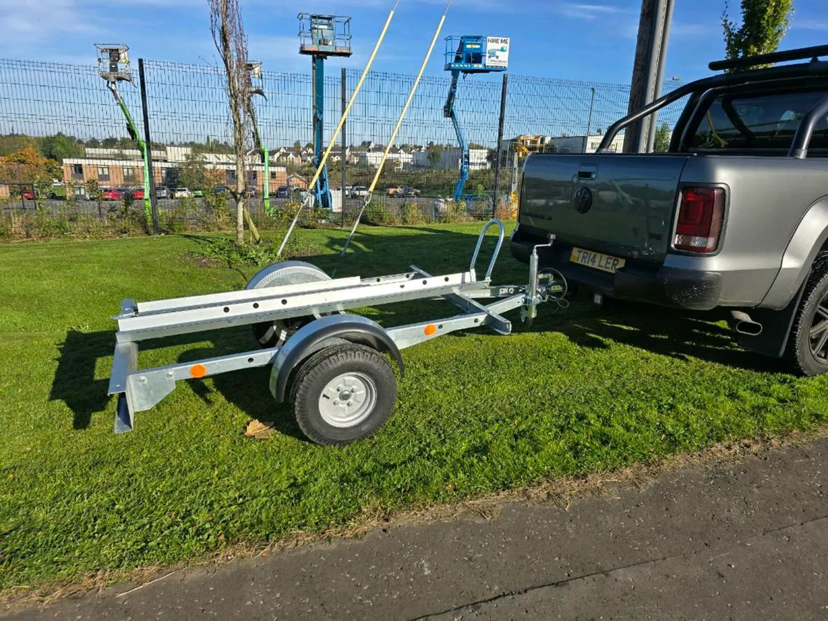 New broniss single motorbike moving trailer - Image 4