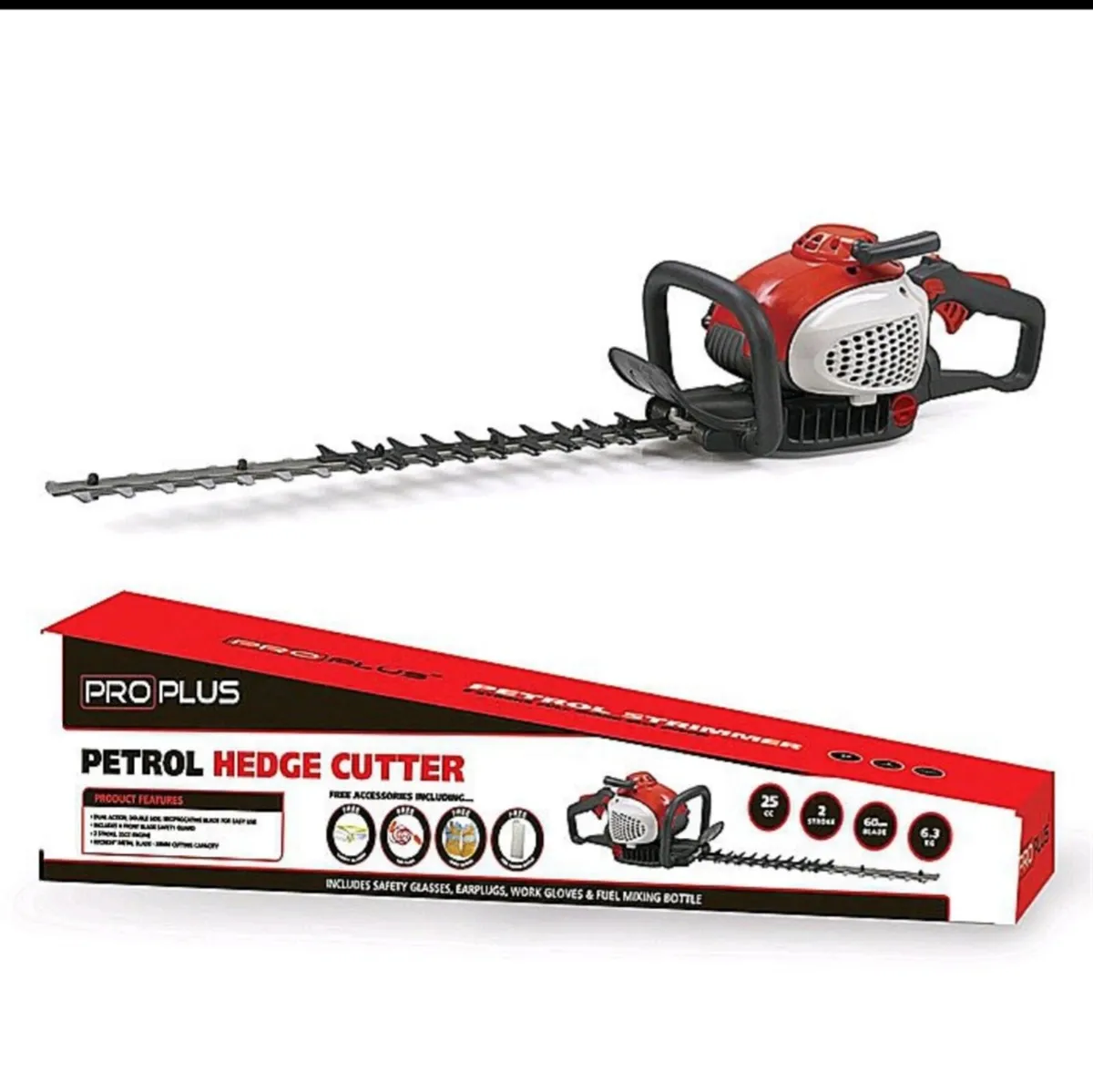 New proplus petrol 24'' hedge cutter - Image 3