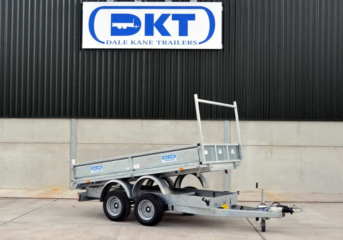 New Dale kane 10x5ft tipper body trailer - Image 1
