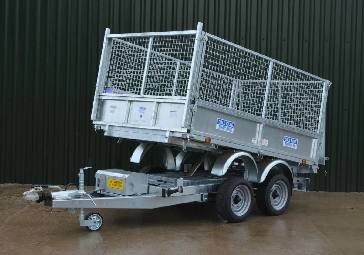 New Dale kane 10x5ft tipper body trailer - Image 2