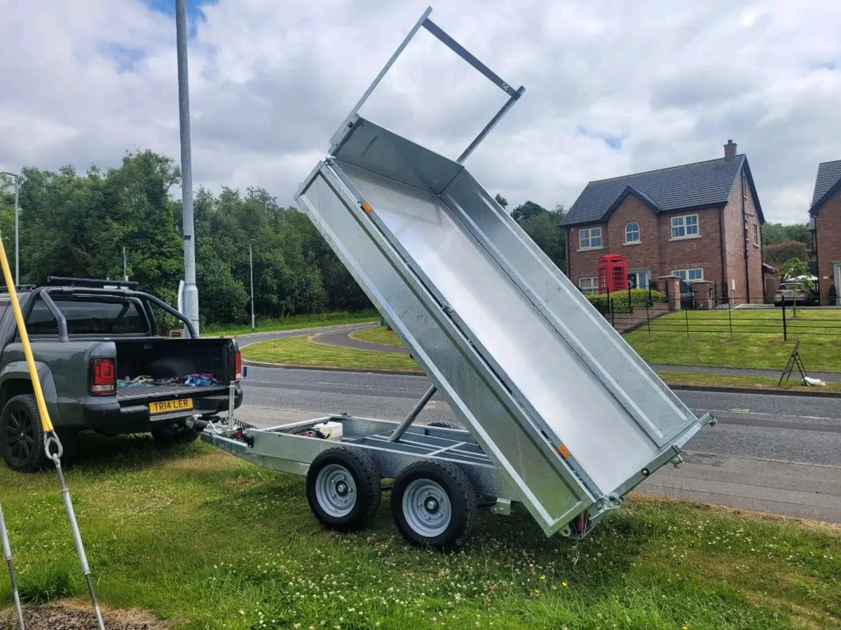 New Dale kane 10x5ft tipper body trailer - Image 3