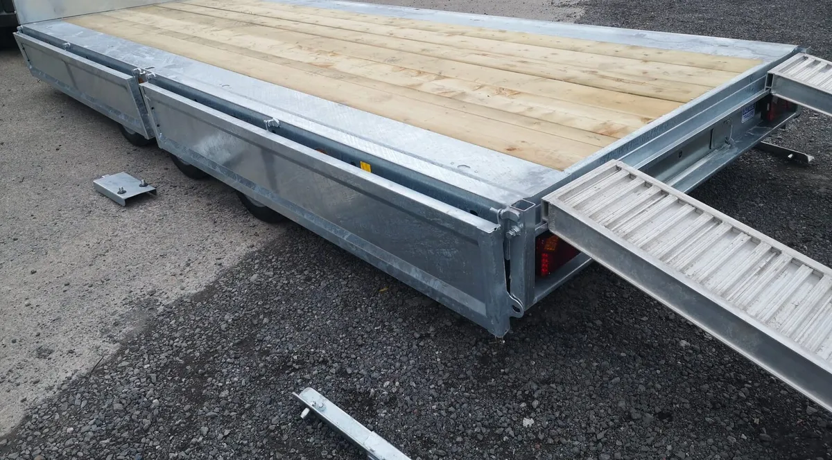 Dale kane 16ft tri axle builders dropside trailer - Image 3