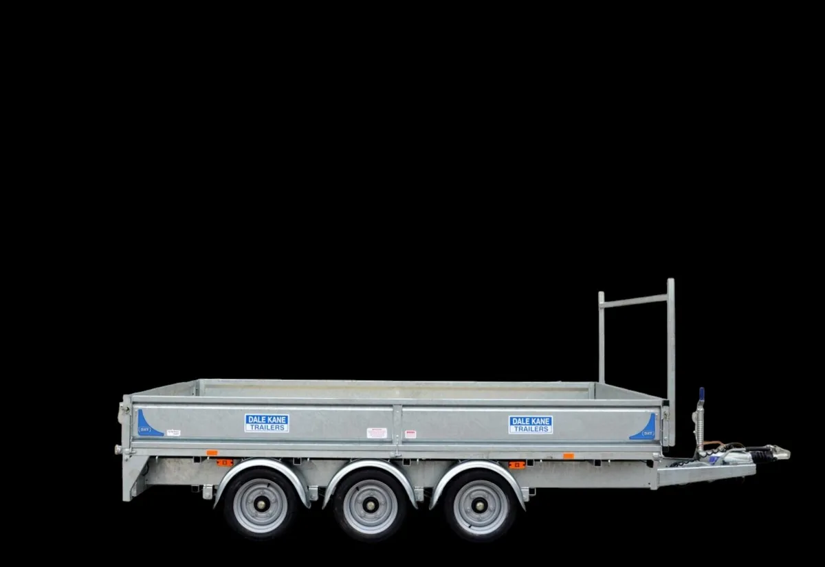 New 14ft Dale Kane builders spec dropside trailer - Image 1