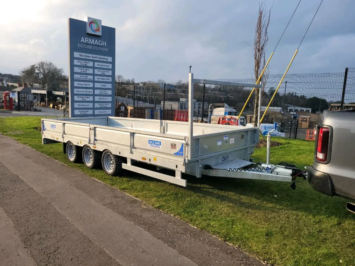 New 14ft Dale Kane builders spec dropside trailer - Image 3