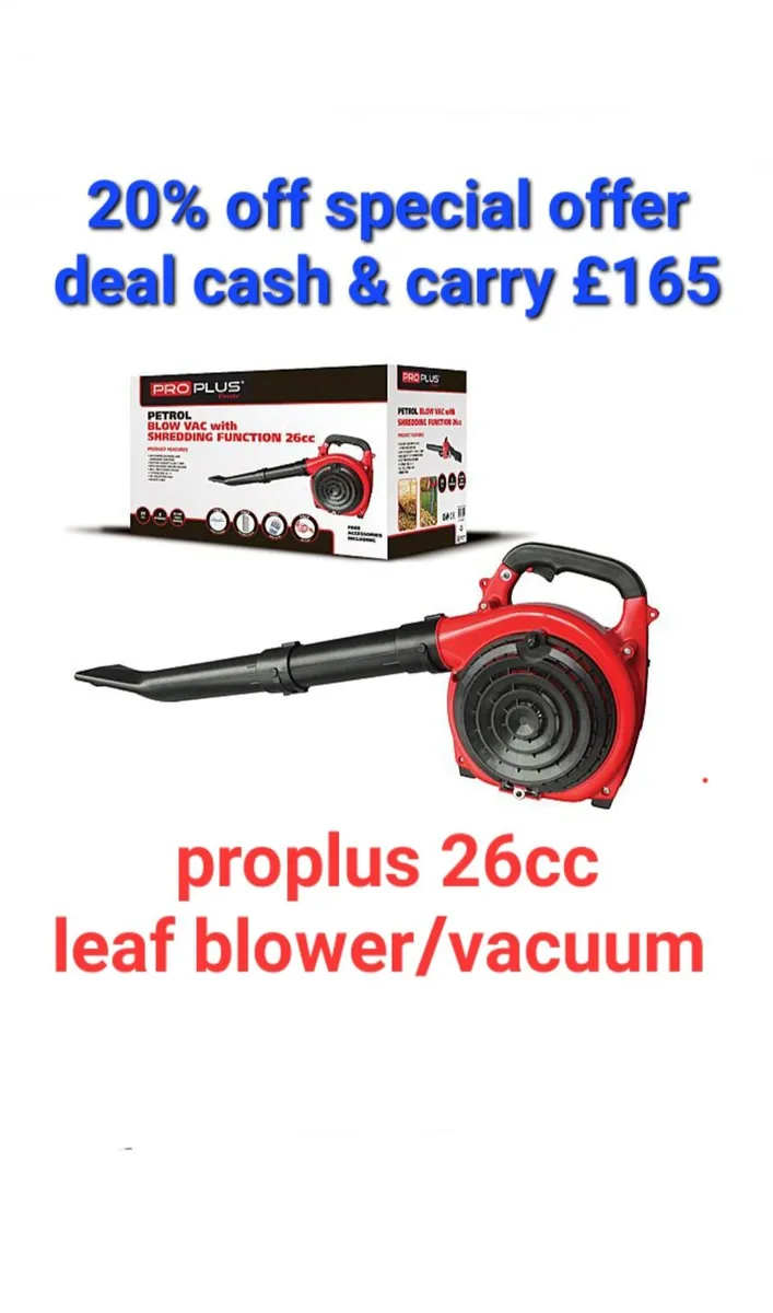 New 20'' proplus petrol chainsaw 50cc engine - Image 4