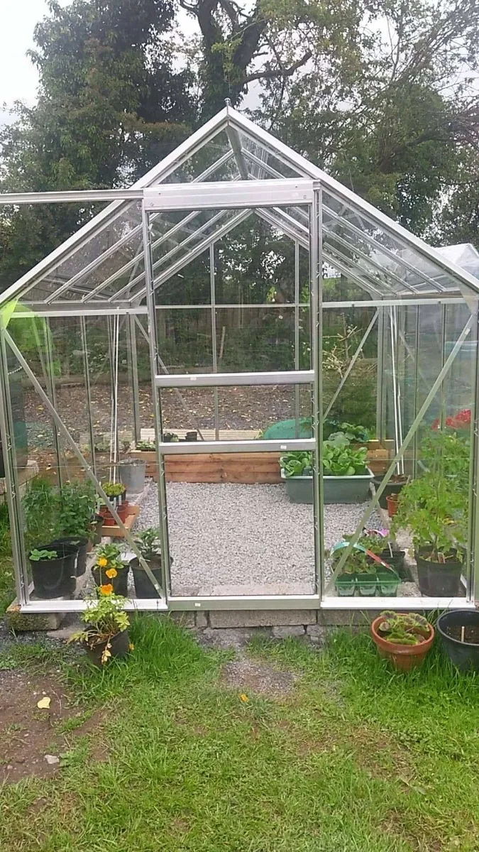 New halls aluminium greenhouses glasshouse - Image 4