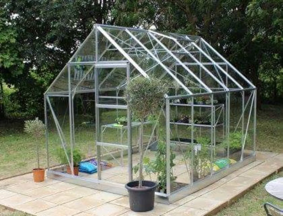 New halls aluminium greenhouses glasshouse - Image 1
