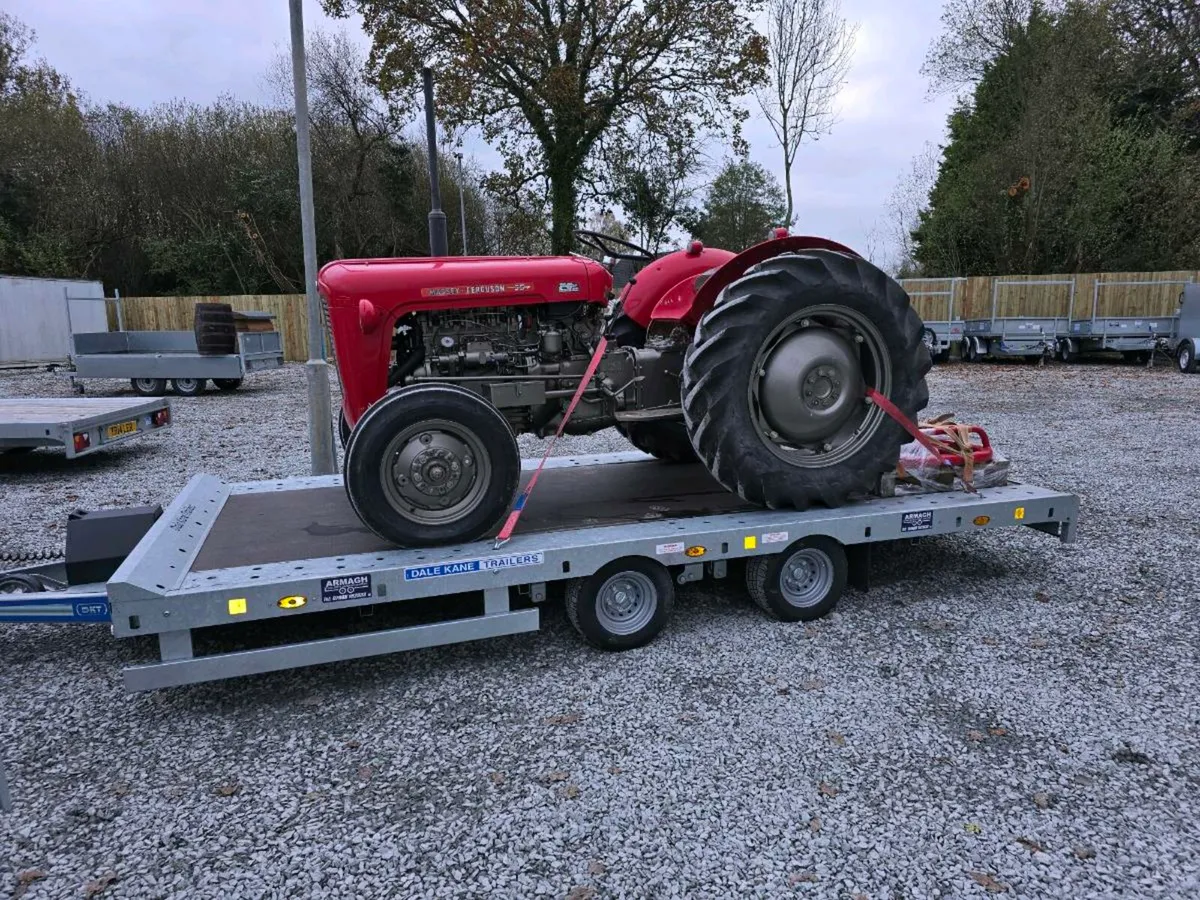 Dale kane 14x6 flatbed recovery transport trailer - Image 4