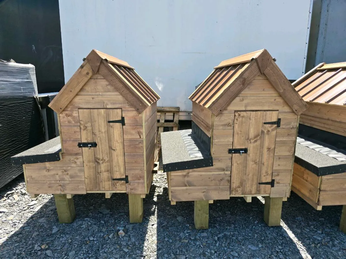 Wooden hen arks chicken coops - Image 3