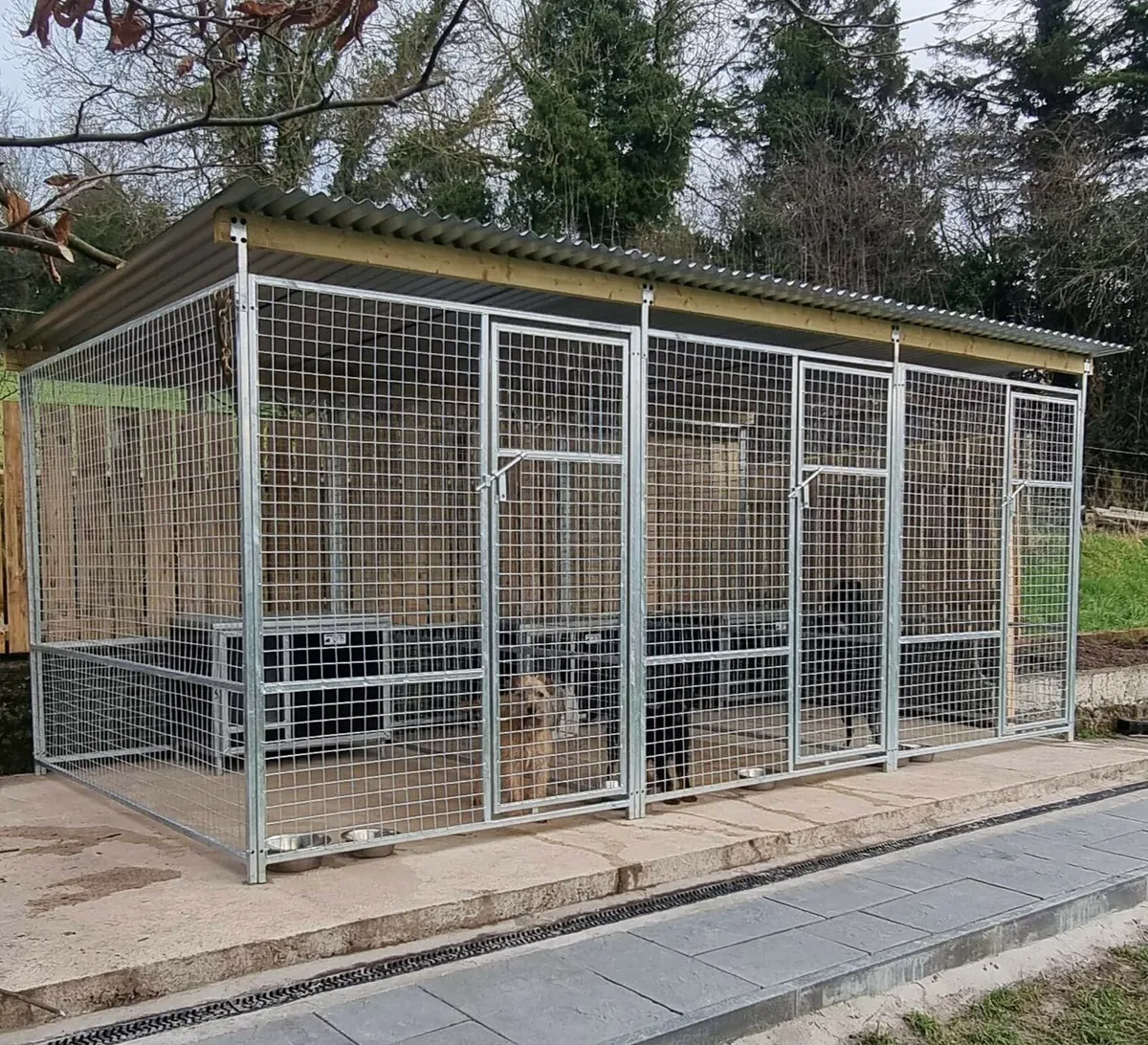 New galvanised dog pens cages enclosures - Image 1