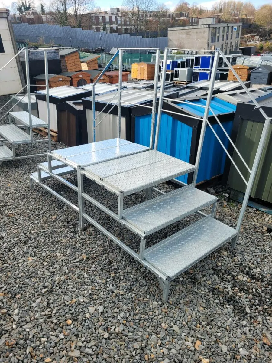 New galvanised steps suit caravan portable cabin - Image 2
