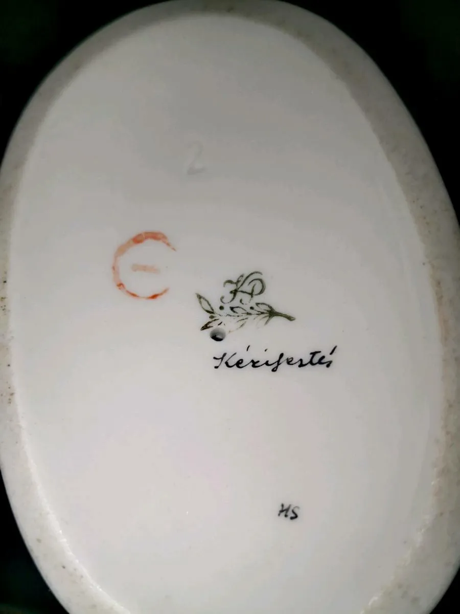 Antique handpainted Aladdin - Image 4