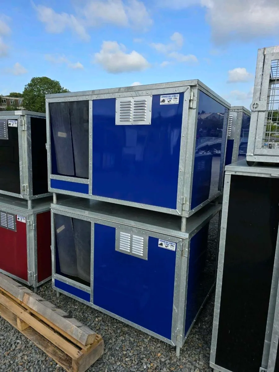 Steel dog kennels and galvanized pens - Image 4