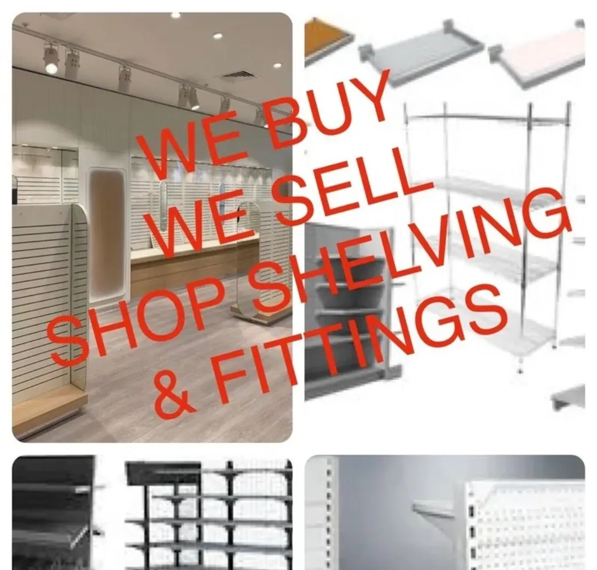 WE BUY SHOP SHELVING & WAREHOUSE RACKING CLEARANCE