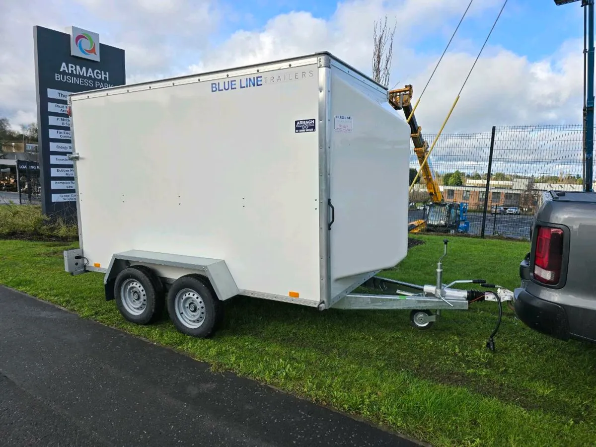 Indespension 10x5 box van trailer rear ramp door - Image 1