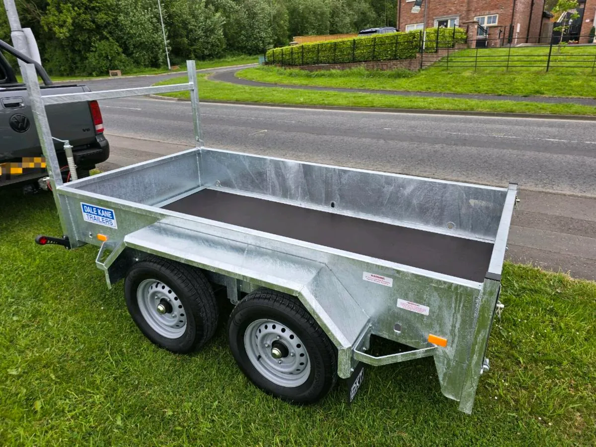 New Dale kane 8x4ft builders twin wheel trailer - Image 2