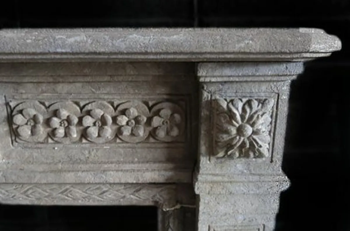 Limestone Fire Place - Image 4