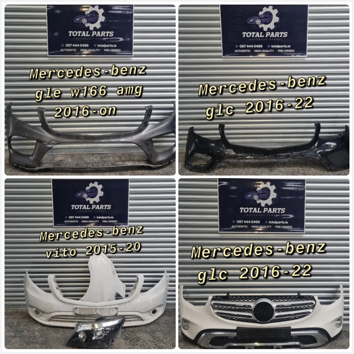 Mercedes-GLA,GLC,GLE,EQC,SPRINTER, CITAN PARTS - Image 2