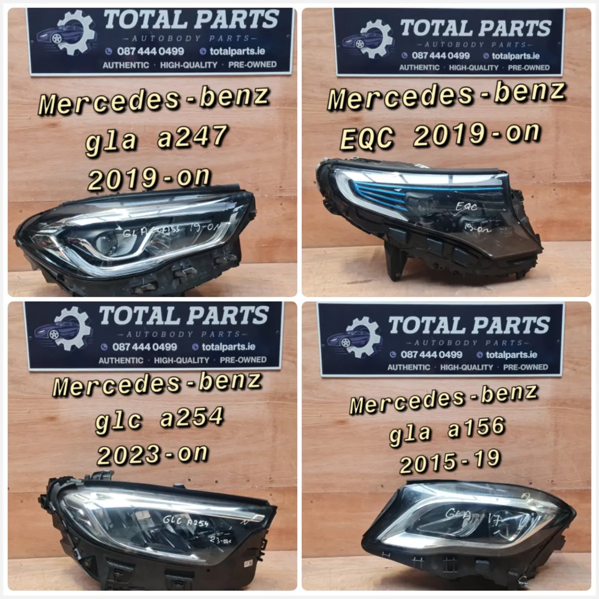 Mercedes-GLA,GLC,GLE,EQC,SPRINTER, CITAN PARTS - Image 3