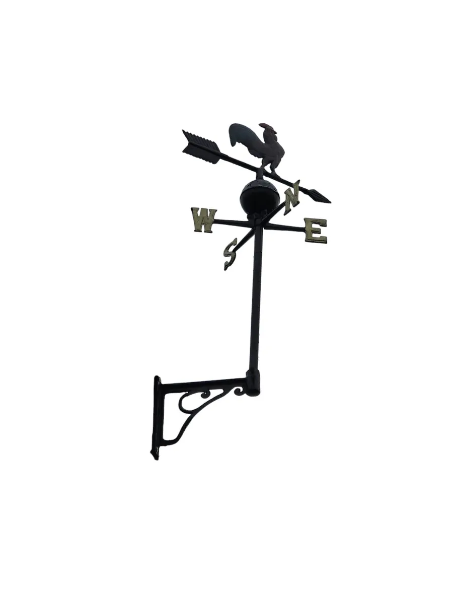 Cast iron weather vanes wall mounted - Image 1