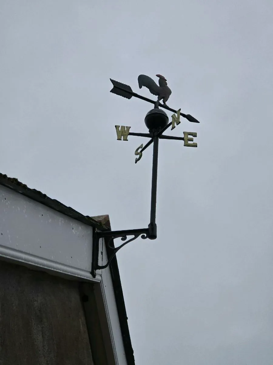 Cast iron weather vanes wall mounted - Image 2